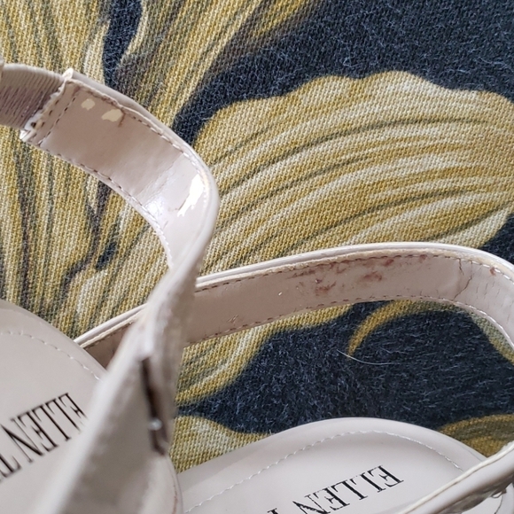 ELLEN Tracy Espedrilles" Keeffe" Nude 6.5m GUC - Picture 9 of 10